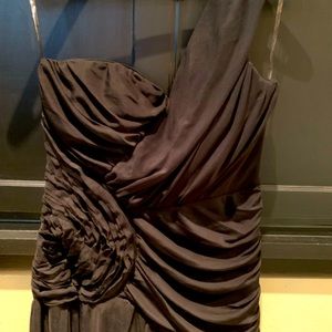 One shoulder dress